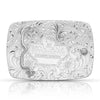 Montana Silversmiths 42110 Desert Moon Turquoise Cactus Belt Buckle back