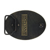 Montana Silversmiths A856 Gods, Guts & Guns Attitude Belt Buckle back