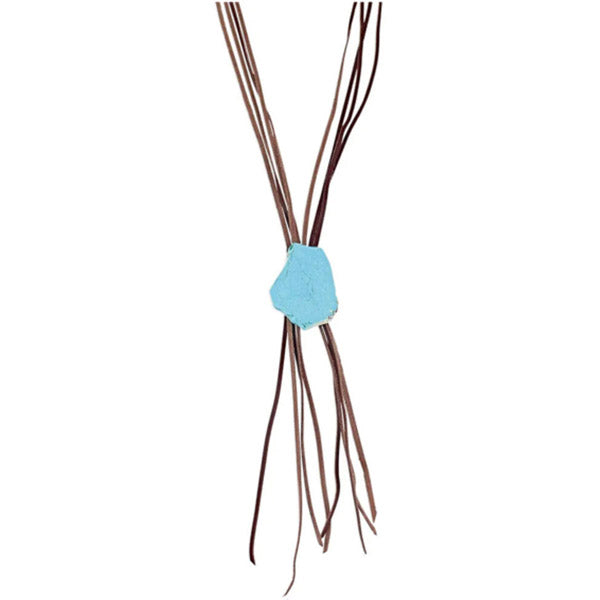 Montana Silversmiths ANC4679 Simplistic Corded Leather Necklace detail