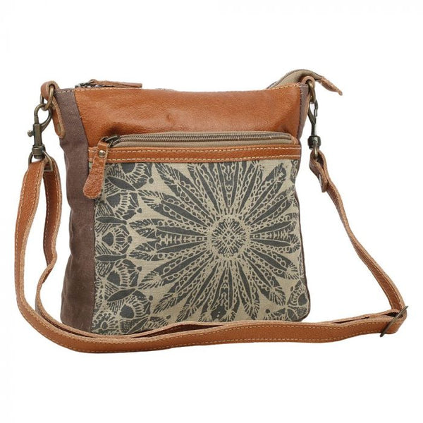 Myra Bag S-1556 Dizzy Circle Small & Crossbody Bag front