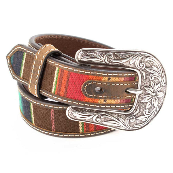 Nocona N4440797 Girl's Serape Multi Colored Western Belt