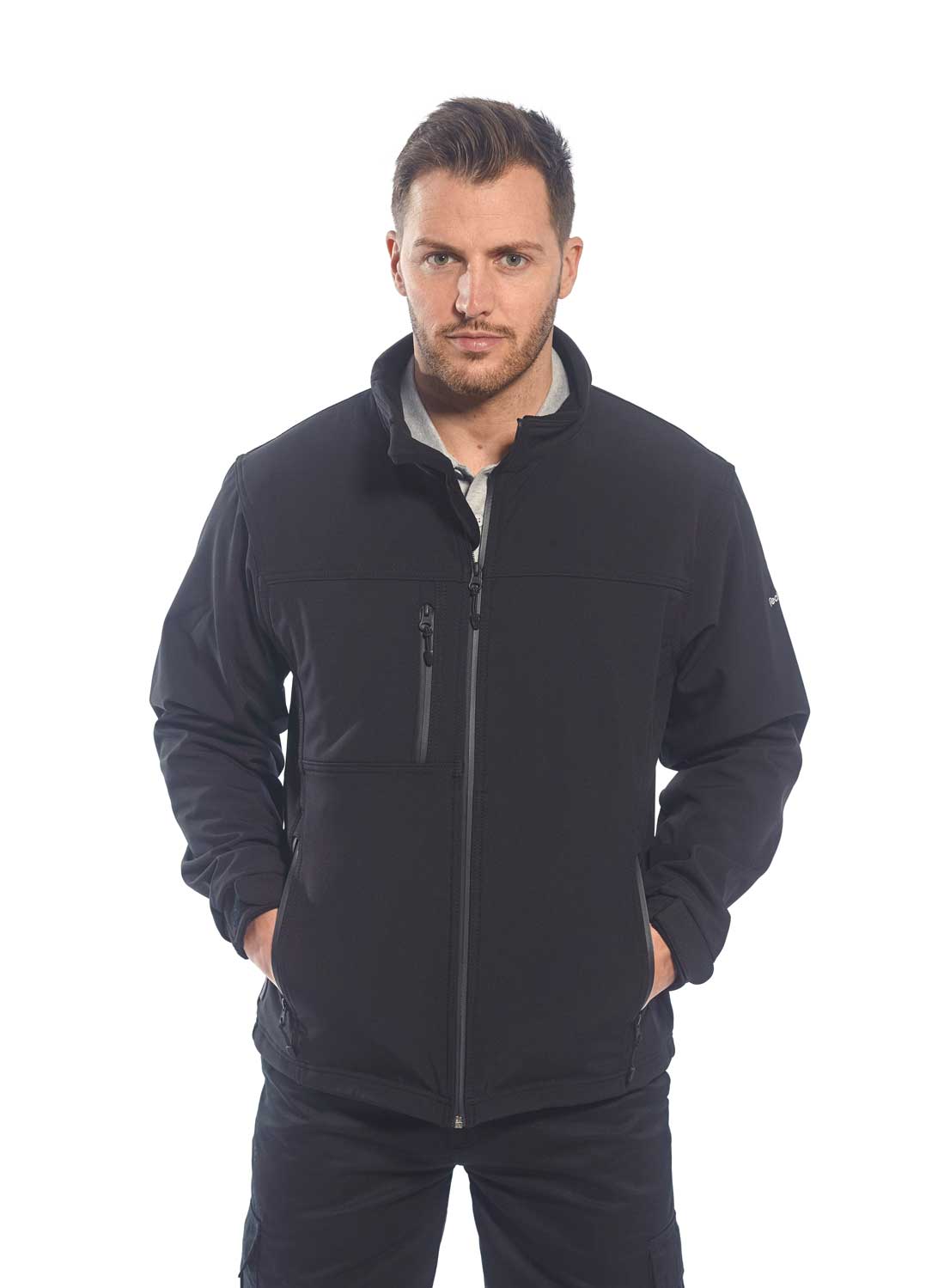 Portwest UTK50 Softshell Water Resistant Jacket model