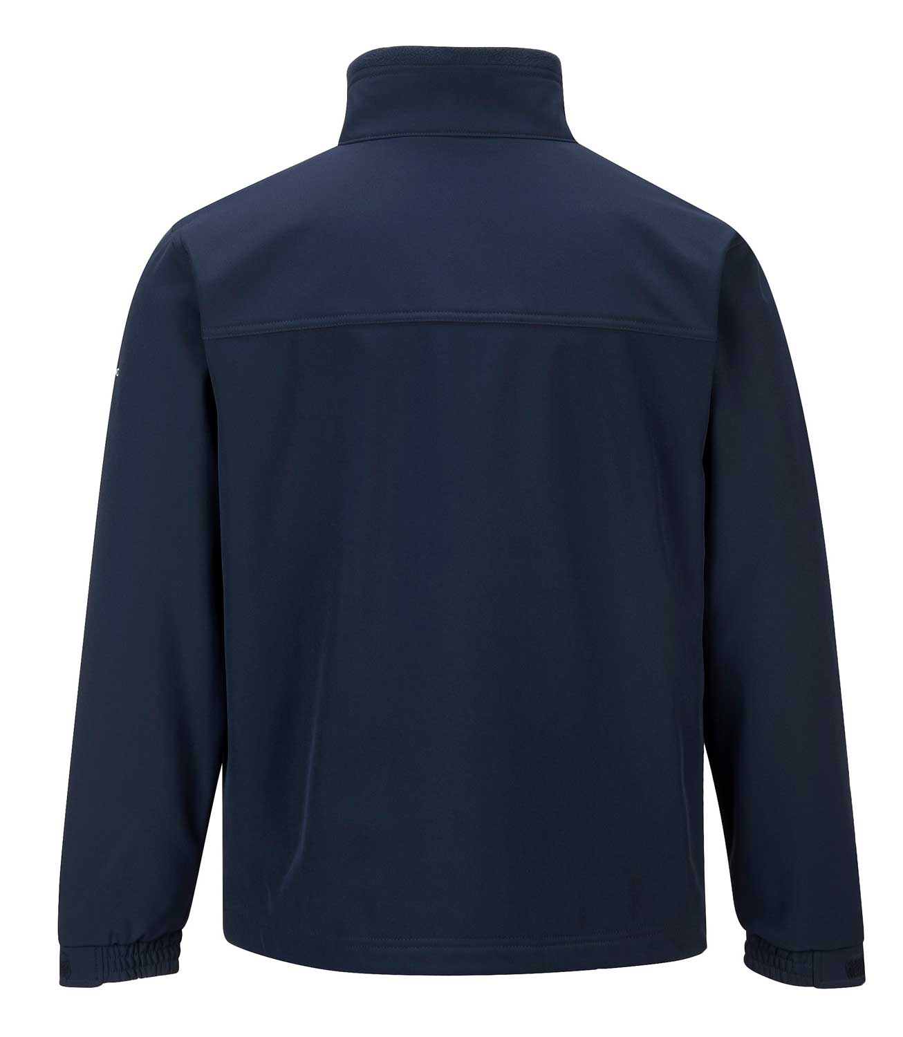 Portwest UTK50 Softshell Water Resistant Jacket Navy Blue Back view