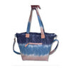 Puppie Love SPLA224 Striped Tie Dye Quilted Tote Bag Back View