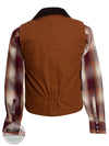 Wyoming Traders Cody Concealed Carry Vest with Collar back view