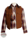 Wyoming Traders Cody Concealed Carry Vest with Collar front view