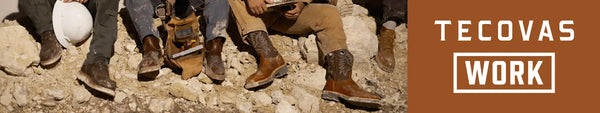 Tecovas workboots for men and women available at Blue Collar Mercantile