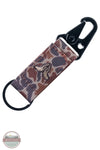 Versible's 100-553 Sahara Camo Tactical Carabiner Keychain Tap To Pray® shown alone