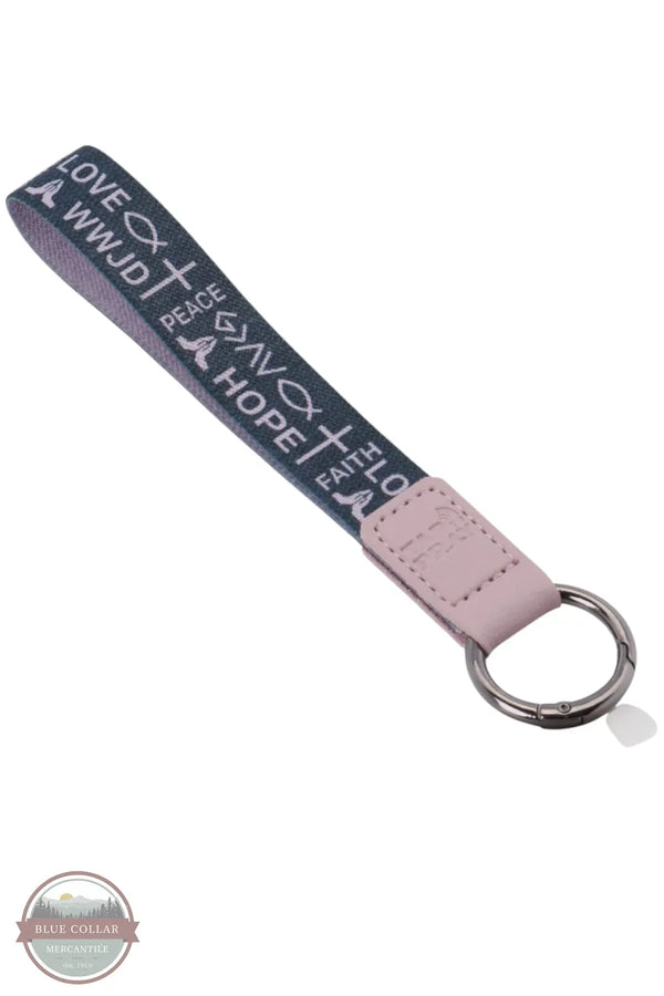 Versible's 100-835 Symbols Of Faith 6" Wrist Lanyard | Tap To Pray® shown
