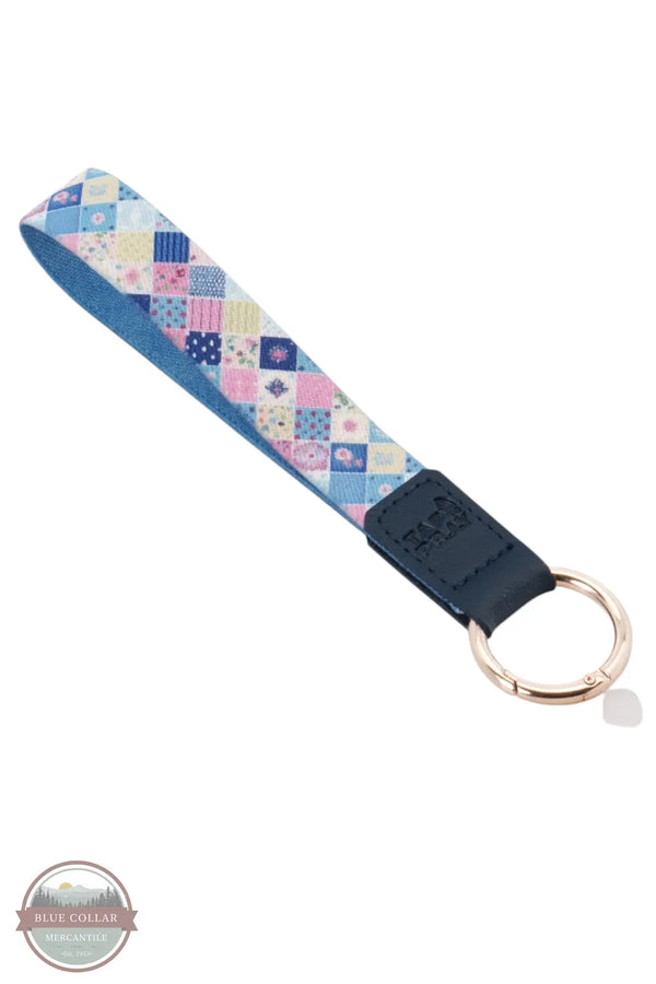 Versible's 100-838 Patchwork 6" Wrist Lanyard Tap To Pray shown