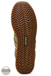 Ariat Men's Ranch Runner Shoe in Olive Suede 10080443 sole of shoe shown