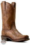 Ariat 10080467 Knoxville Square Toe Western Boot in Gravel Brown main 3 quarter view of boot