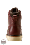 Ariat 10080477 Women's Rebar Lift 6" Work Boot in Cranberry back heel view