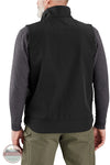 Carhartt 106439-N04 "Galesburg" Rain Defender Relaxed Fit Softshell Vest in Black, Back View