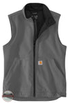 Carhartt 106439-sTL "Galesburg" Rain Defender Relaxed Fit Softshell Vest in Steel Grey