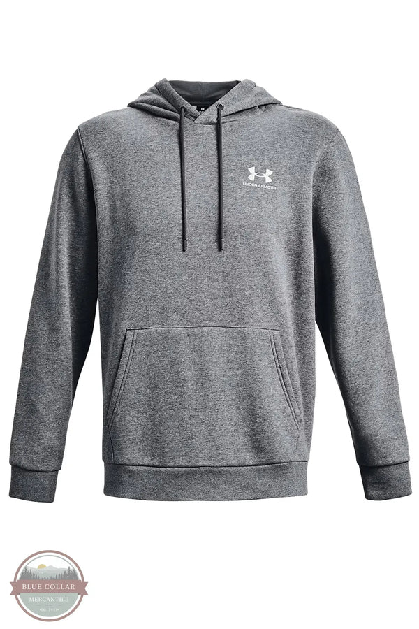 Under Armour Men's UA Icon Fleece Hoodie (Style 1373880-012) front view of product