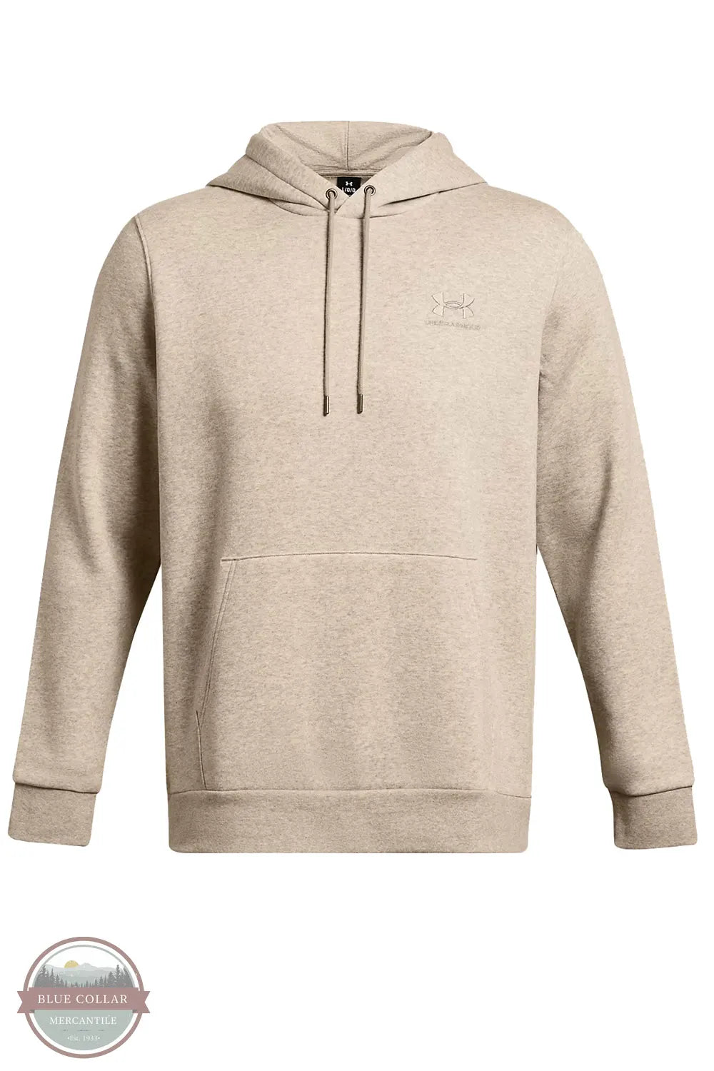 Under Armour Men's UA Icon Fleece Hoodie (Style 1373880-203) front view of product