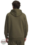 Under Armour Men's UA Icon Fleece Hoodie (Style 1373880-391) on model back shown