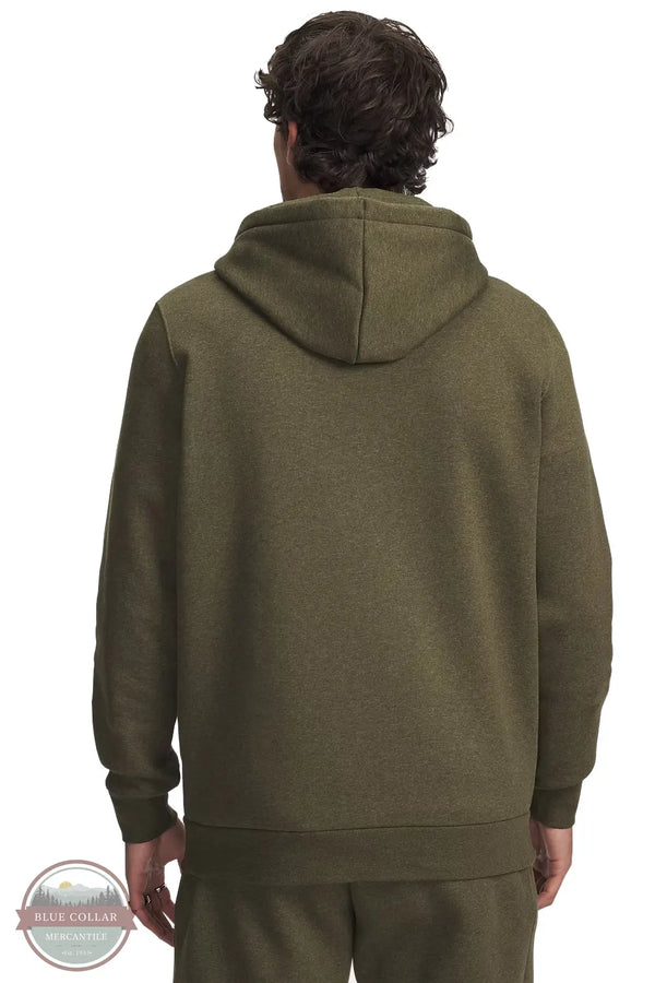 Under Armour Men's UA Icon Fleece Hoodie (Style 1373880-391) on model back shown