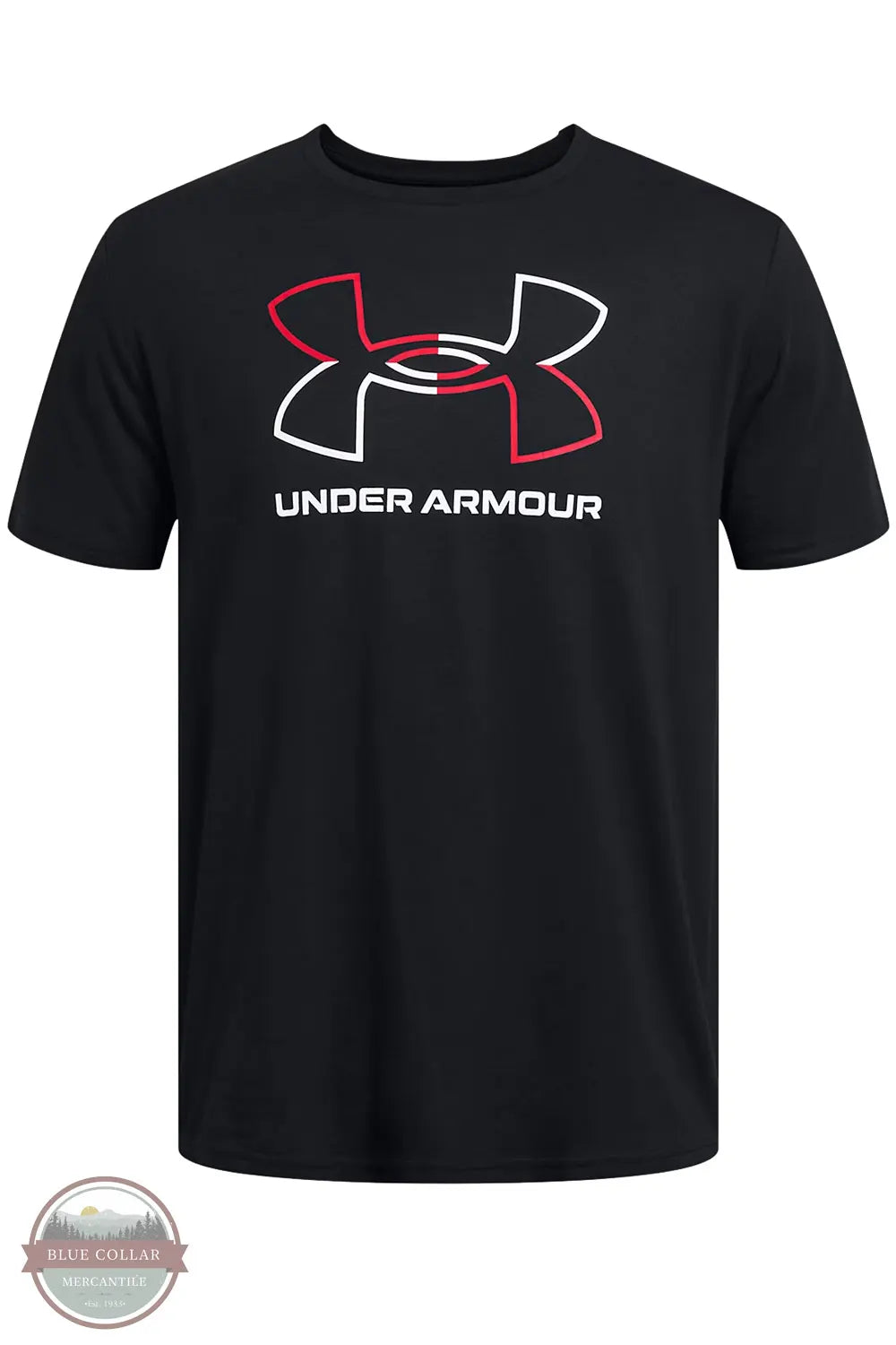 Under Armour 1382915-001 UA Foundation Tee Shirt in 3 Colors front shown