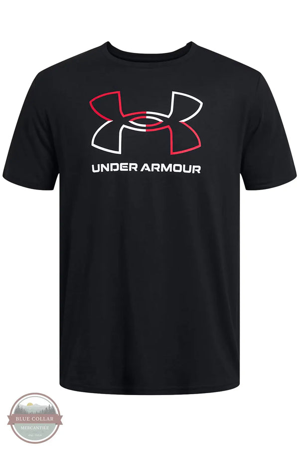 Under Armour 1382915-001 UA Foundation Tee Shirt in 3 Colors front shown