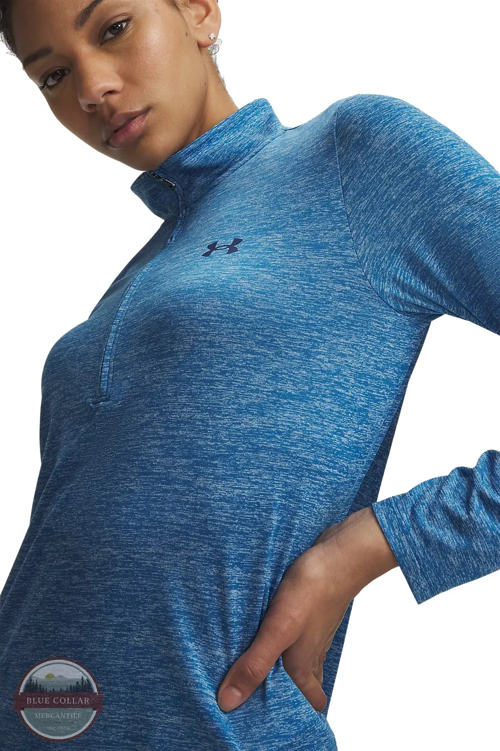 1384225 Women's UA Tech Twist Long Sleeve Half Zip Pullover | Under Armour