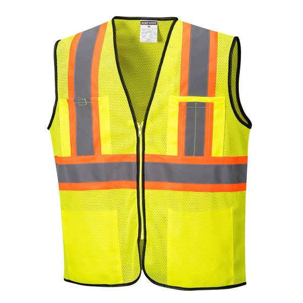 Portwest US381 Frisco Hi Vis Contrast Vest