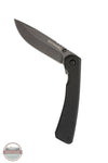 Browning Branded Rock Folder Black Pocket Knife 3220514 showing knife half folded
