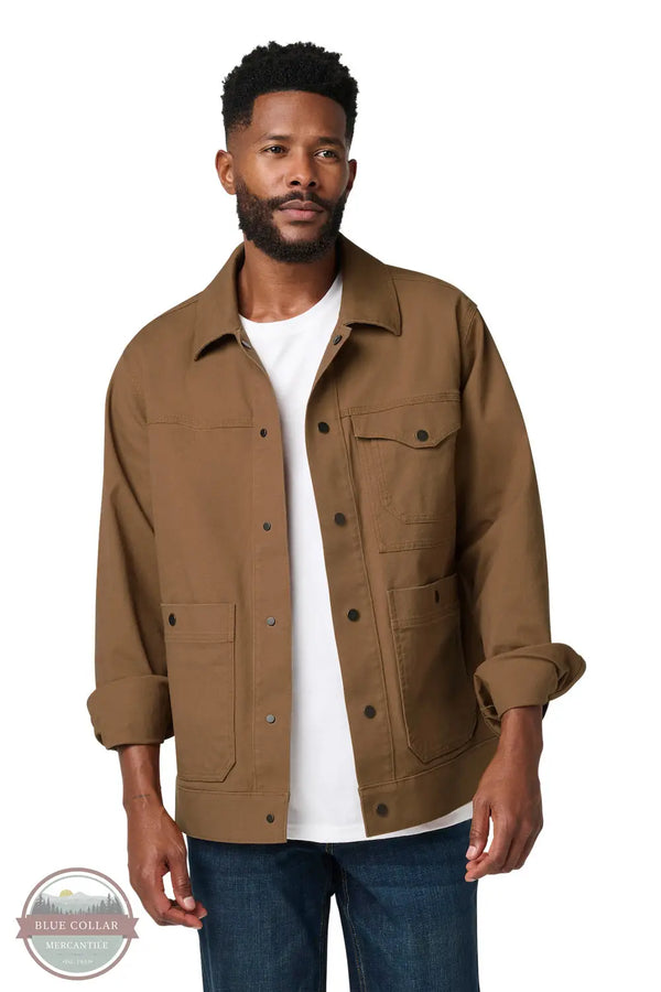5.11 78058 Rosser Duck Long Sleeve Jacket in duck brown, front