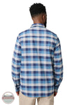 5.11 Tactical 72532 Lester Heavyweight Flannel Long Sleeve Shirt in Diplomat Check (1305) back model view