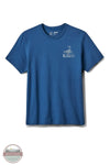 5.11 Tactical 76166AJV Desertscape Short Sleeve T-Shirt in Blueblood front view