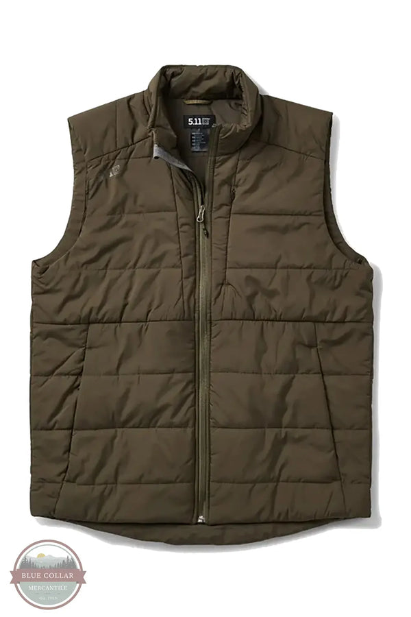 5.11 Tactical 7750004 Explore Primaloft Vest in Ranger Green front view