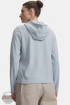 Under Armour 6004038 UA Expanse ColdGear Infrared Hoodie shown in Blue Fog back