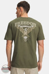Under Armour 6013375-390 Men's UA Freedom Eagle Short Sleeve T-Shirt back view