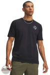 Under Armour 6013819-001 Men's UA Mountain Bison Short Sleeve T-Shirt front view of shirt
