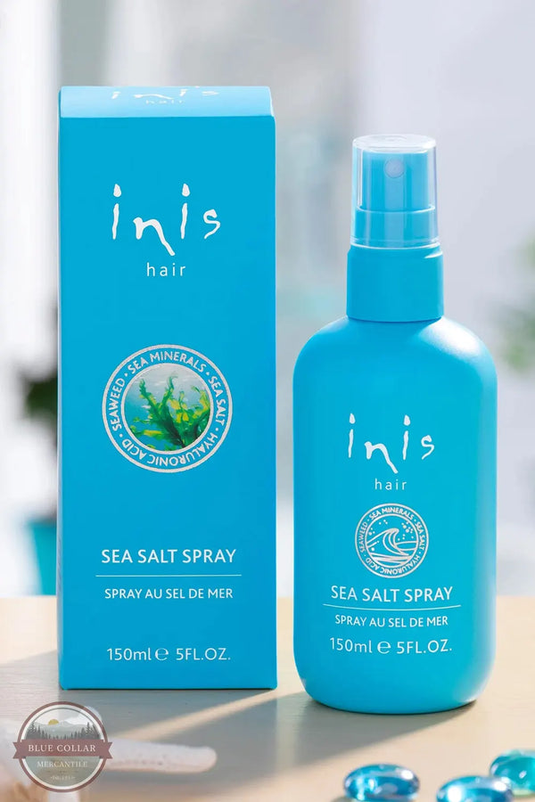 Inis 8023841 Sea Salt Hair Spray 5 fl. oz. box and bottle shown together