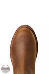 Ariat 10034032 Moresby Waterproof Work Boots in Weathered Brown Toe View