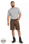 Ariat 10034623 Rebar DuraStretch Made Tough 10" Shorts in Wren Full View