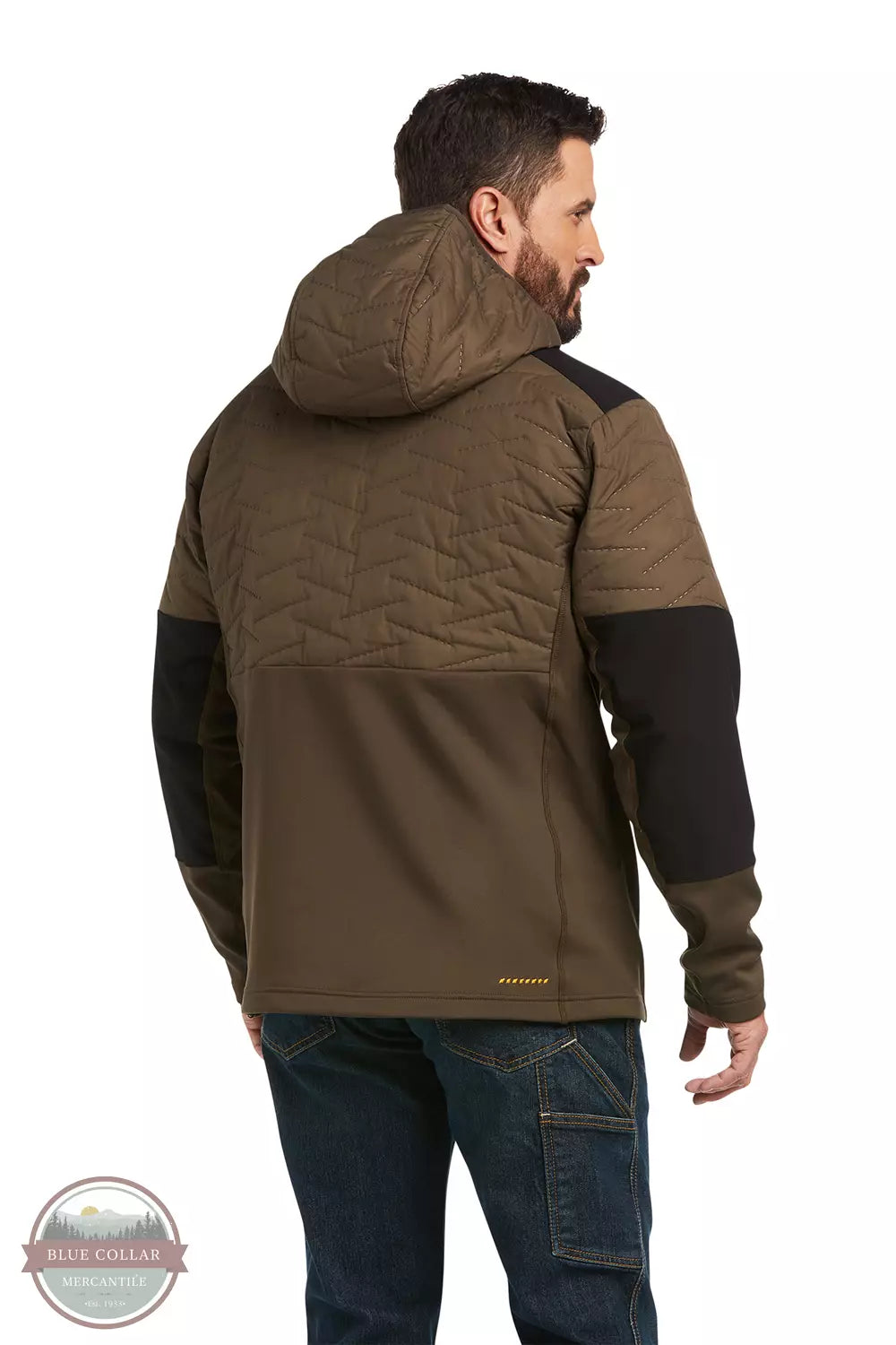 Ariat 10037510 Rebar Cloud 9 Insulated Jacket in Wren Back View