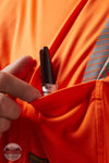 Ariat 10039195 Rebar Orange Hi-Vis ANSI T-Shirt Detail View
