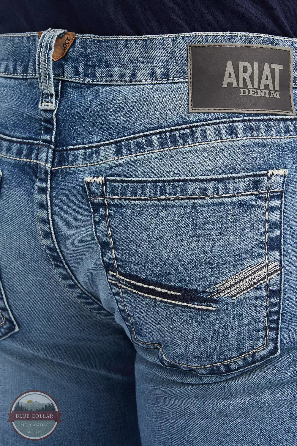 Ariat 10042206 M7 Slim Wessley Straight Leg Jean Back Detail View
