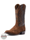 Ariat 10044557 Bankroll Western Boot in Tan Hippo Suede Profile View
