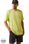 Ariat 10044875 Charger Seal Short Sleeve T-Shirt in Kiwi Colada Front View