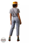 Ariat 10045187 Ultra High Rise Tomboy Straight Jeans in Mykonos Back Full View