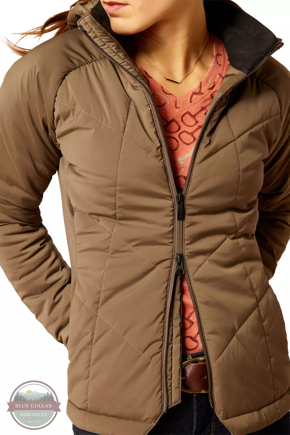 Ariat 10046091 Zonal Insulated Jacket in Canteen Detail View