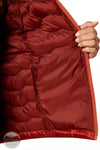 Ariat 10046180 Ideal Down Jacket in Iridescent Red Ochre Inside View