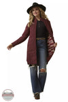 Ariat 10046427 Quilted Jacket in Tawny Port Full VIew