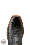 Ariat 10047083 Futurity Done Right Western Boot in Black Full Quill Ostrich Toe View