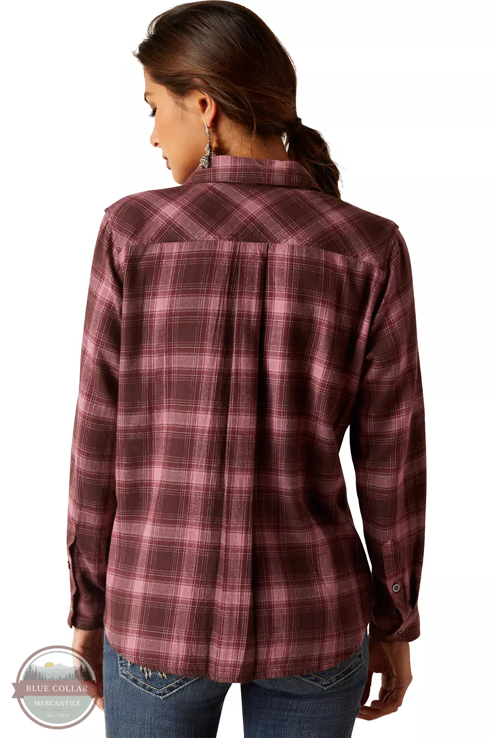 REAL Billie Jean Shirt in Lucky Plaid by Ariat 10047398