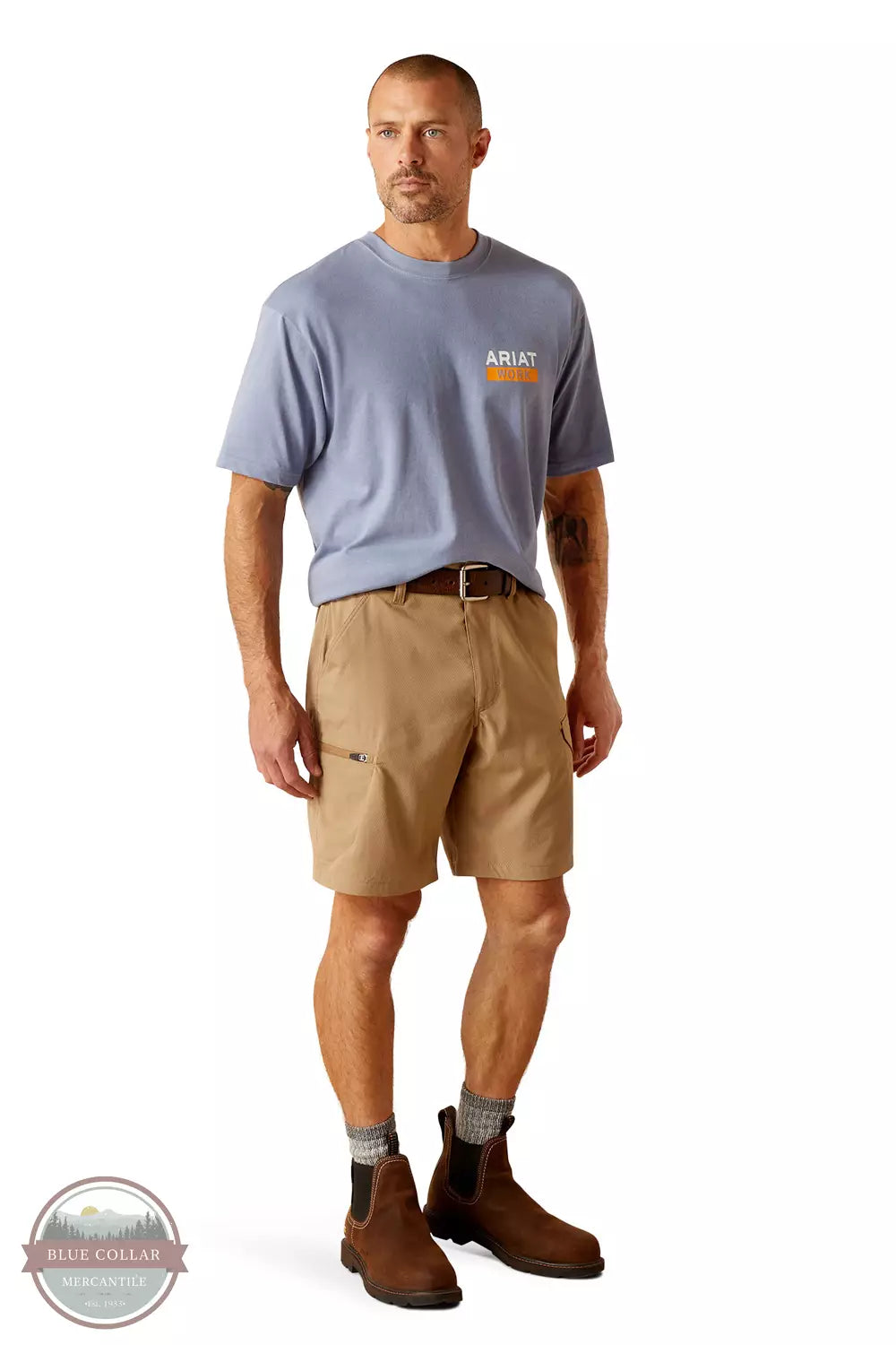 ARIAT Rebar Workflow Ultralight Pantaloncini Uomo - Corti Da Lavoro E Casual